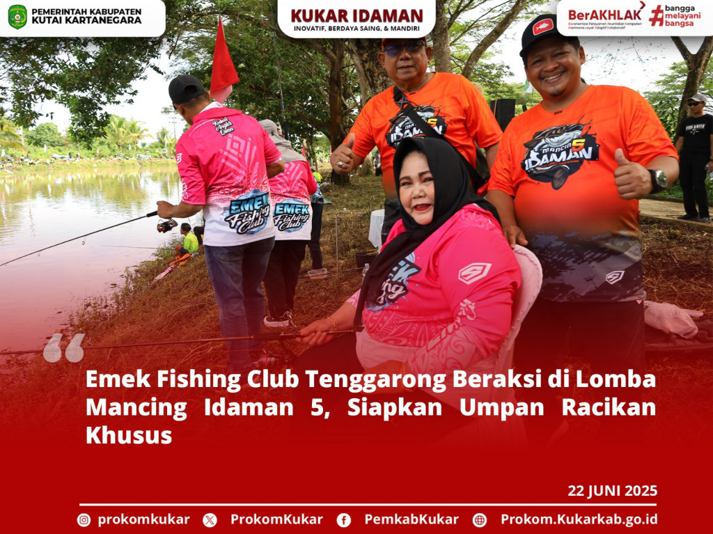 Emek Fishing Club Tenggarong Beraksi di Lomba Mancing Idaman 5, Siapkan Umpan Racikan Khusus