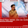 Wabup Tinjau Sekolah, Jalan dan Serahkan Bantuan di Samboja