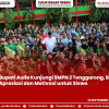 Bupati Aulia Kunjungi SMPN 2 Tenggarong, Beri Apresiasi dan Motivasi untuk Siswa