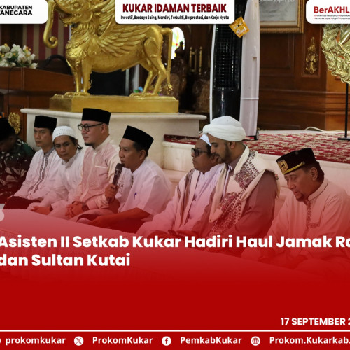 Asisten II Setkab Kukar Hadiri Haul Jamak Raja dan Sultan Kutai