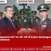 Upacara HUT Ke-80 TNI di Kukar Berlangsung Khidmat