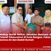 Wabup Rendi Solihin Salurkan Bantuan dan Pererat Silaturahmi di Kota Bangun, Fokus ke Sarana Air dan Bedah Rumah